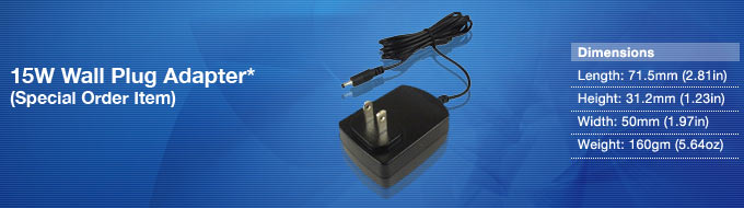 15W Universal Input